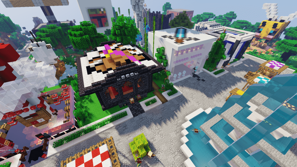 Minecraft Shopping District