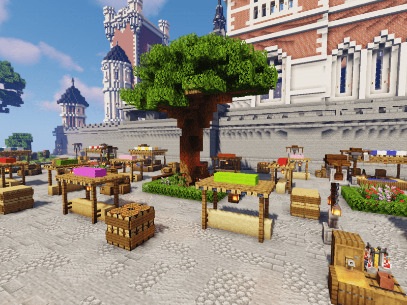 Shopping District - Minecraft - TogetherCraft