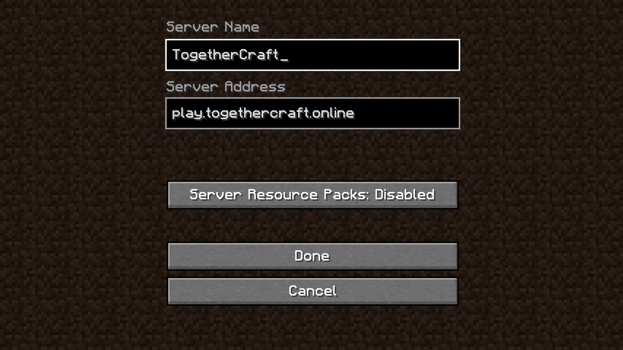 Guide & FAQ | Adult Minecraft Server | TogetherCraft