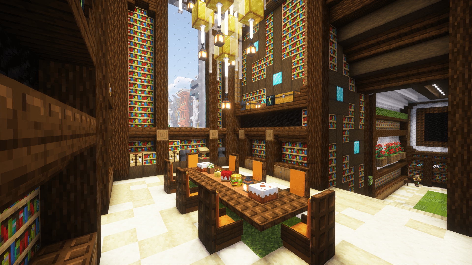 Minecraft meeting room