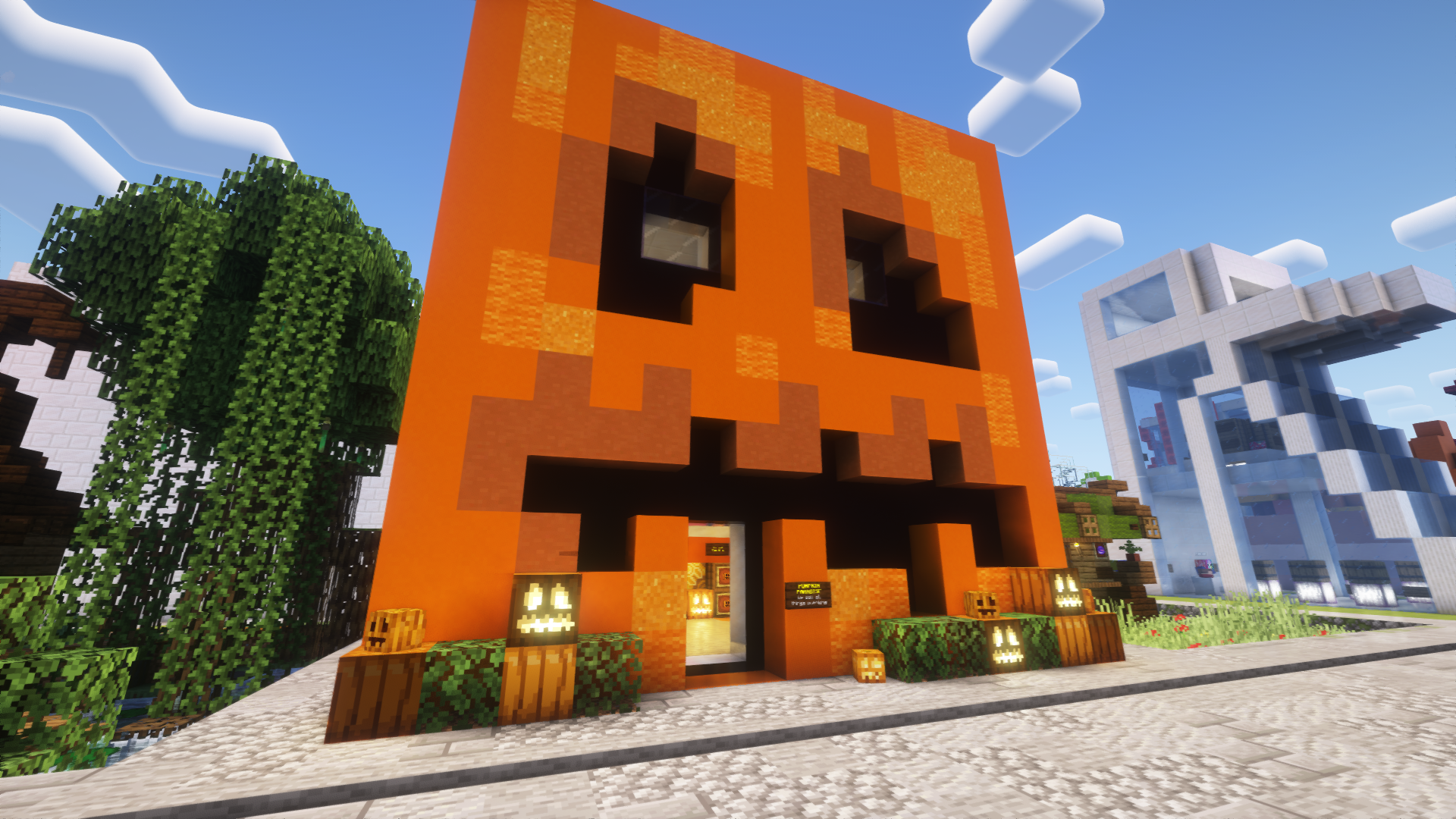 Minecraft pumpkin shop