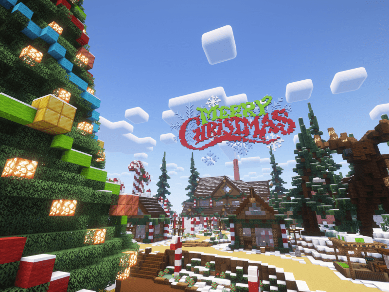 Minecraft Christmas Village - TogetherCraft - Adult Minecraft Server