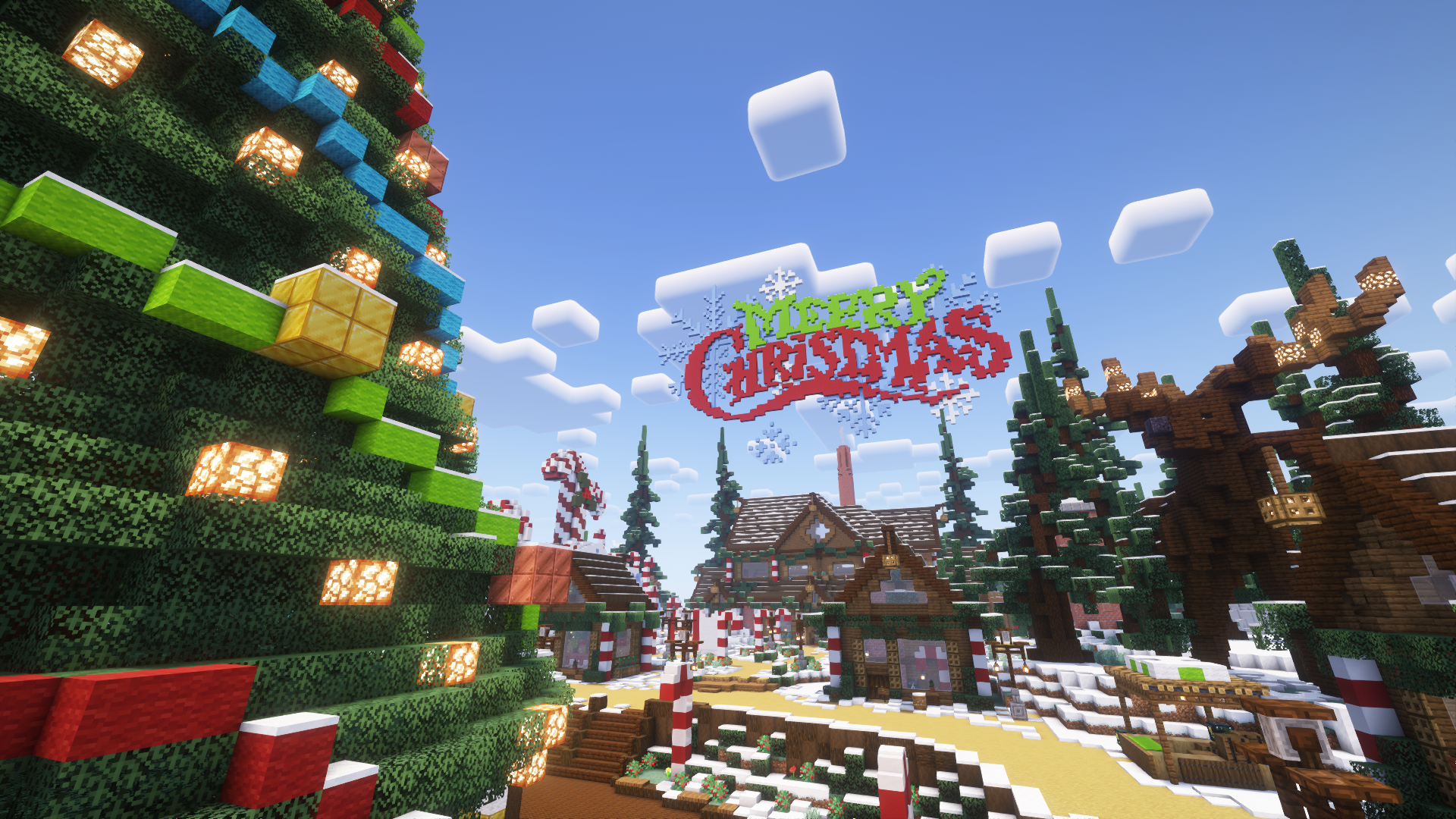 Minecraft Christmas Village - TogetherCraft - Adult Minecraft Server