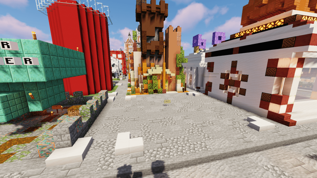 Shopping district plots on TogetherCraft