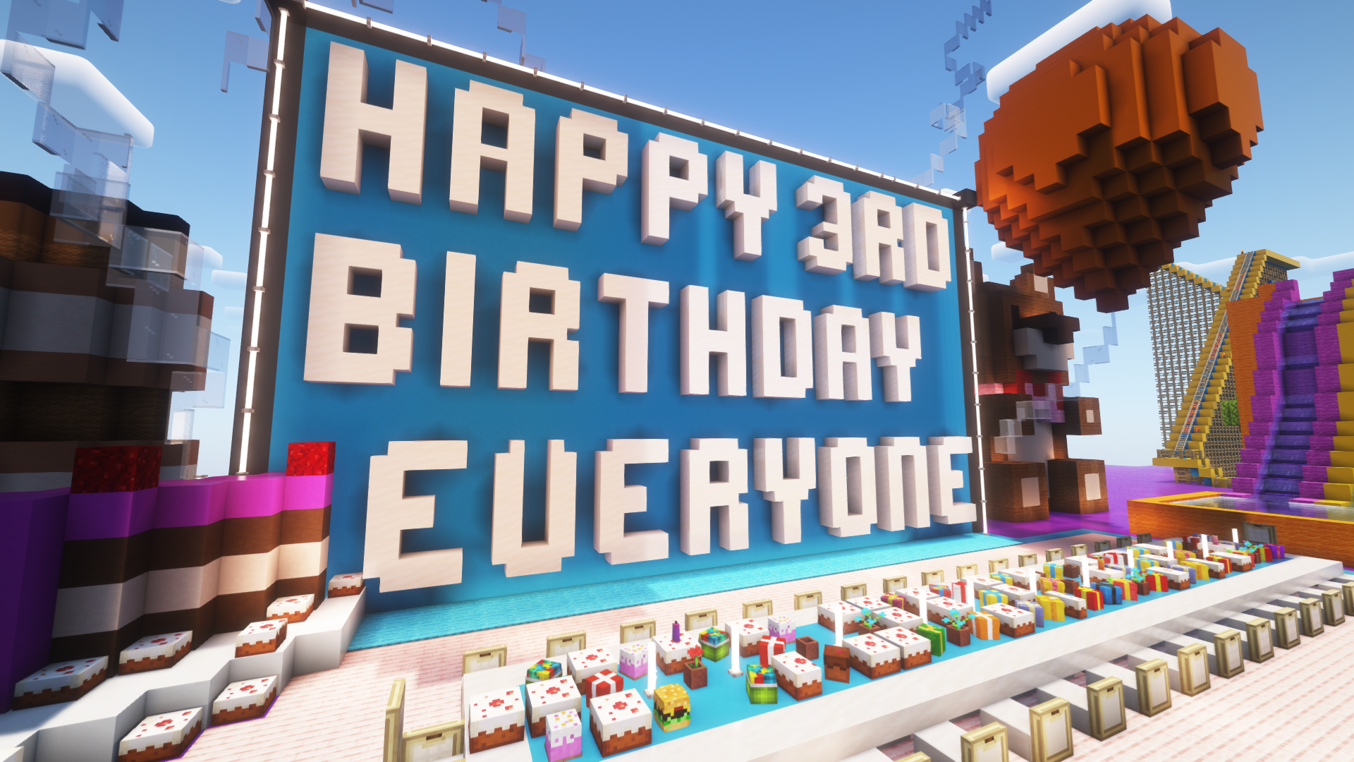 TogetherCraft 3rd Birthday Party