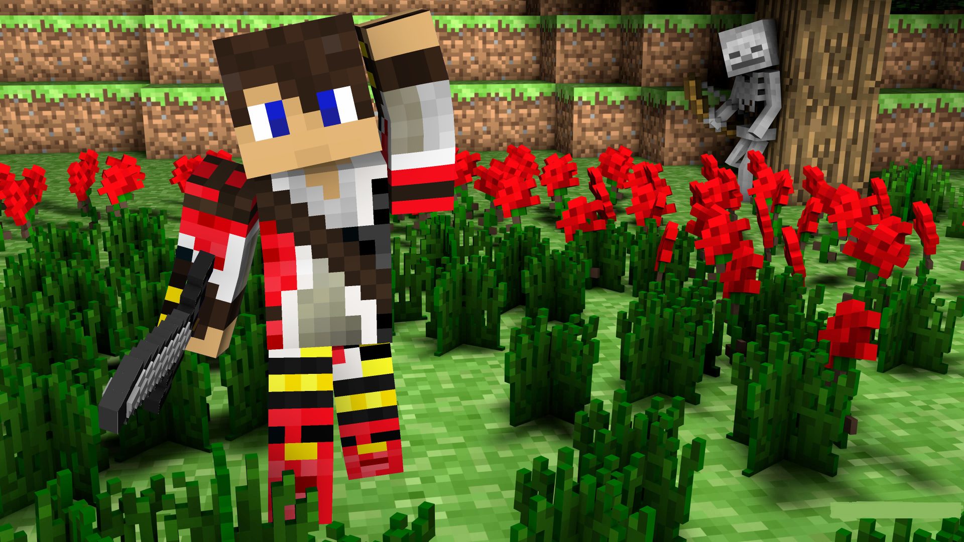 Rose Rush Minecraft event on the TogetherCraft server