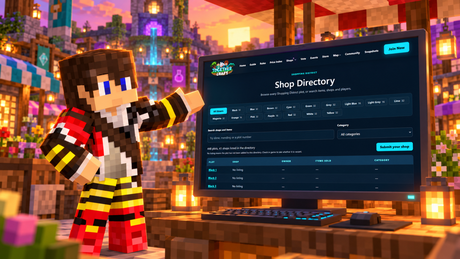The TogetherCraft Shop Directory Is Here! 🛒