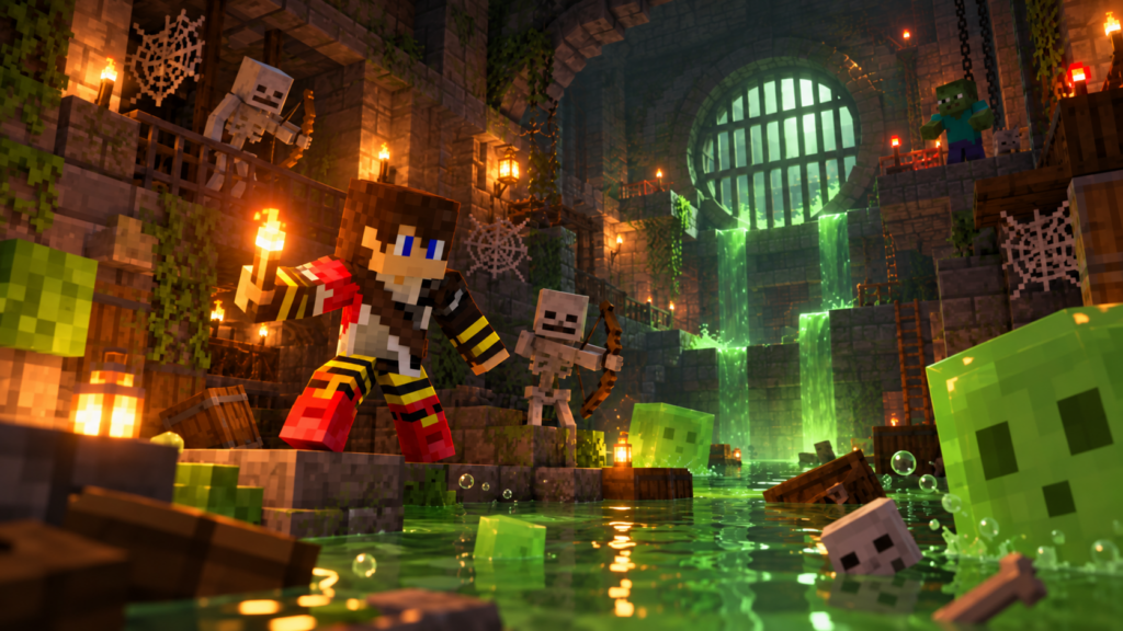 Halloween Island Sewers Opening