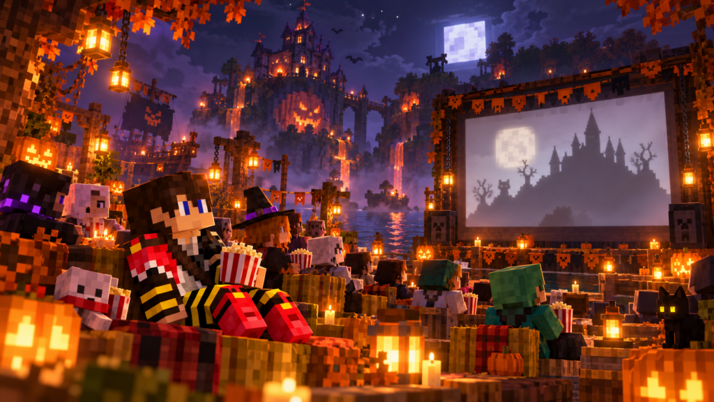 Mystery Halloween Movie Night